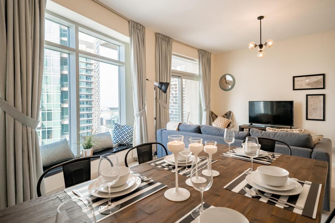 Apartmán Higuests - Designer Apt With Panoramic View Near Burj Khalifa Dubaj Exteriér fotografie