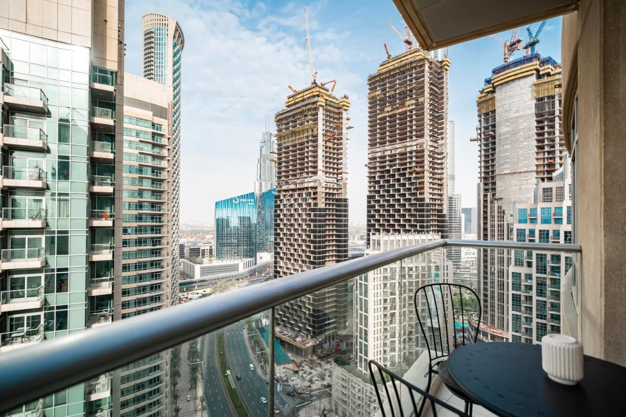 Apartmán Higuests - Designer Apt With Panoramic View Near Burj Khalifa Dubaj Exteriér fotografie